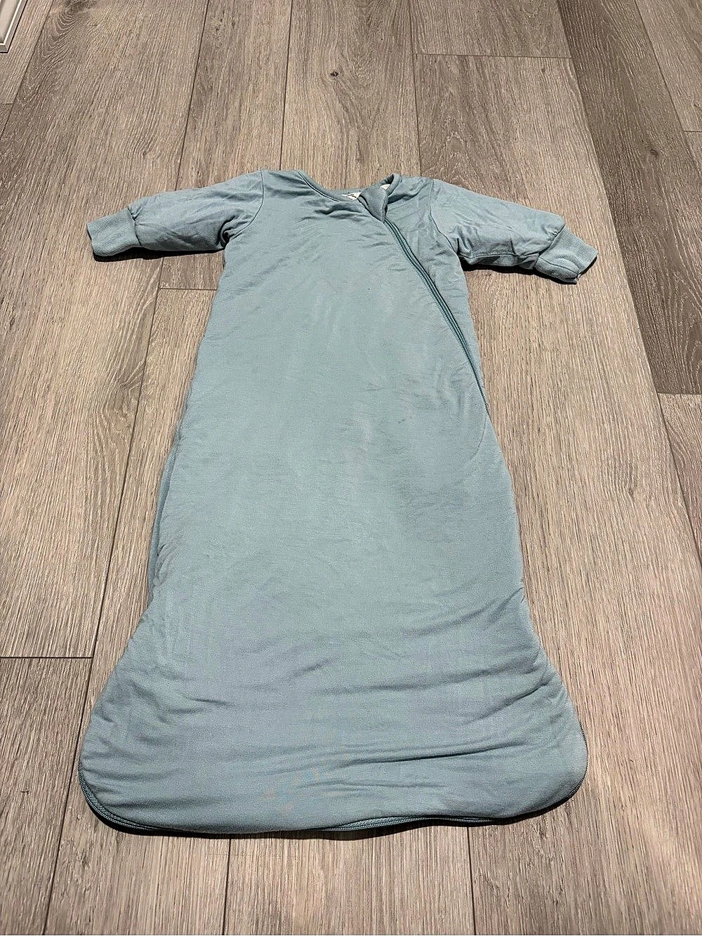 PurComfy LuxeDream Series Swaddle Up Sleep Sack Blue Baby 3-6M Like New